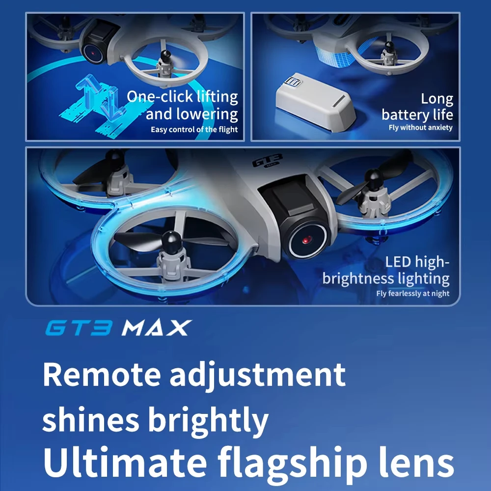 Drone Camera Hd - GT3 Max โดรน GPS พร้อมระบบ Optical