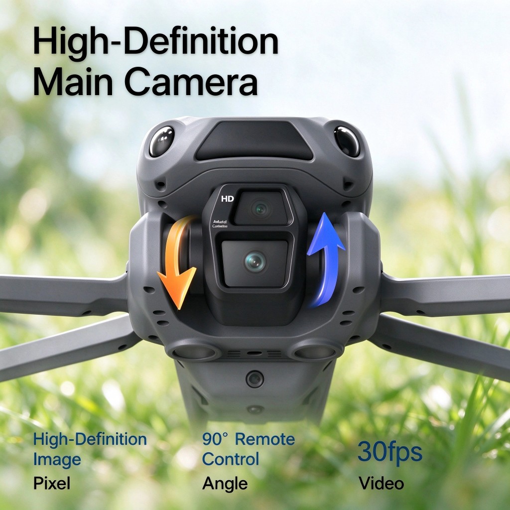 โดรนรุ่นใหม่ LF682 MAX GPS พร้ - Drone Camera Professional บทวิจารณ์และราคา