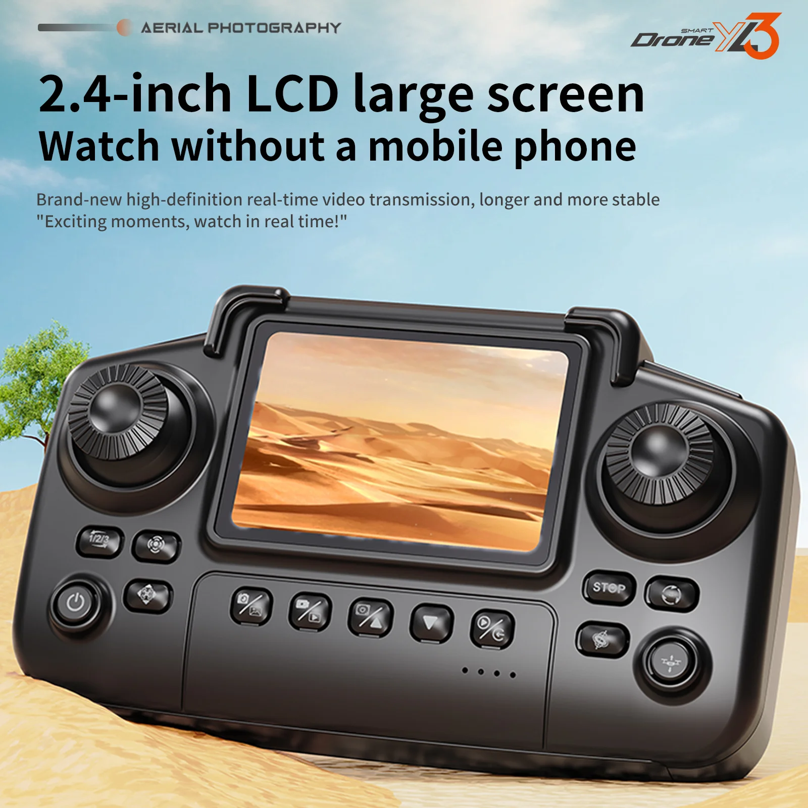 โดรนพกพาแบบพับได้รุ่น YL3 พร้อ - Drone Camera Hd บทวิจารณ์และราคา