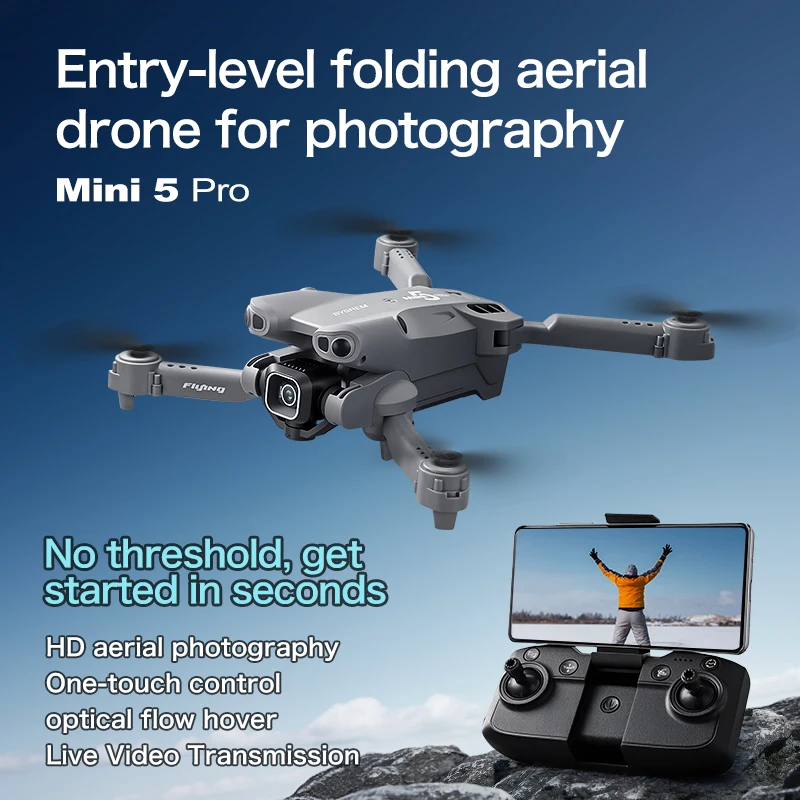 Lenovo Mini 5 Pro โดรน 8K กล้อ - Drone Camera Professional บทวิจารณ์และราคา