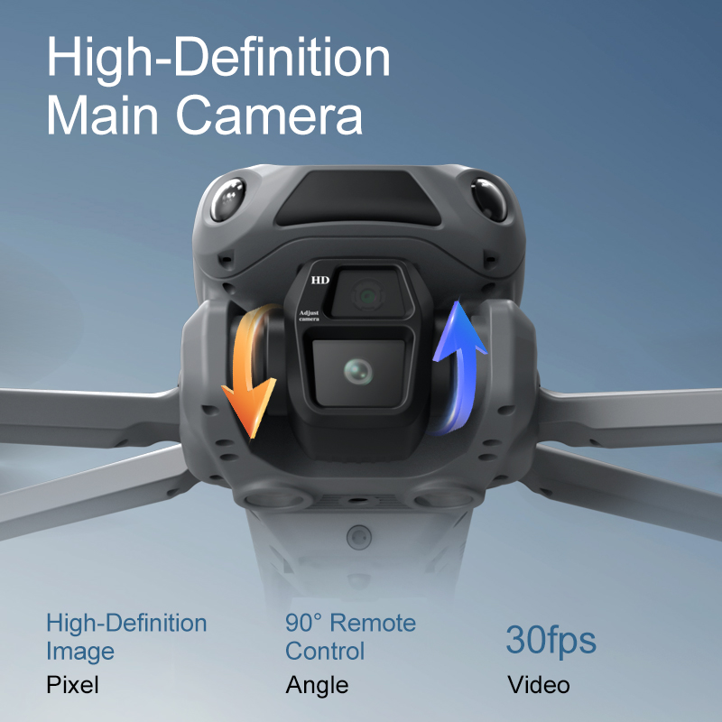 โดรนรุ่นใหม่ LF682 กล้องคู่ 8K - Drone Camera Professional บทวิจารณ์และราคา
